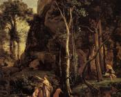 Diana Surprised at Her Bath - 让·巴蒂斯特·卡米耶·柯罗